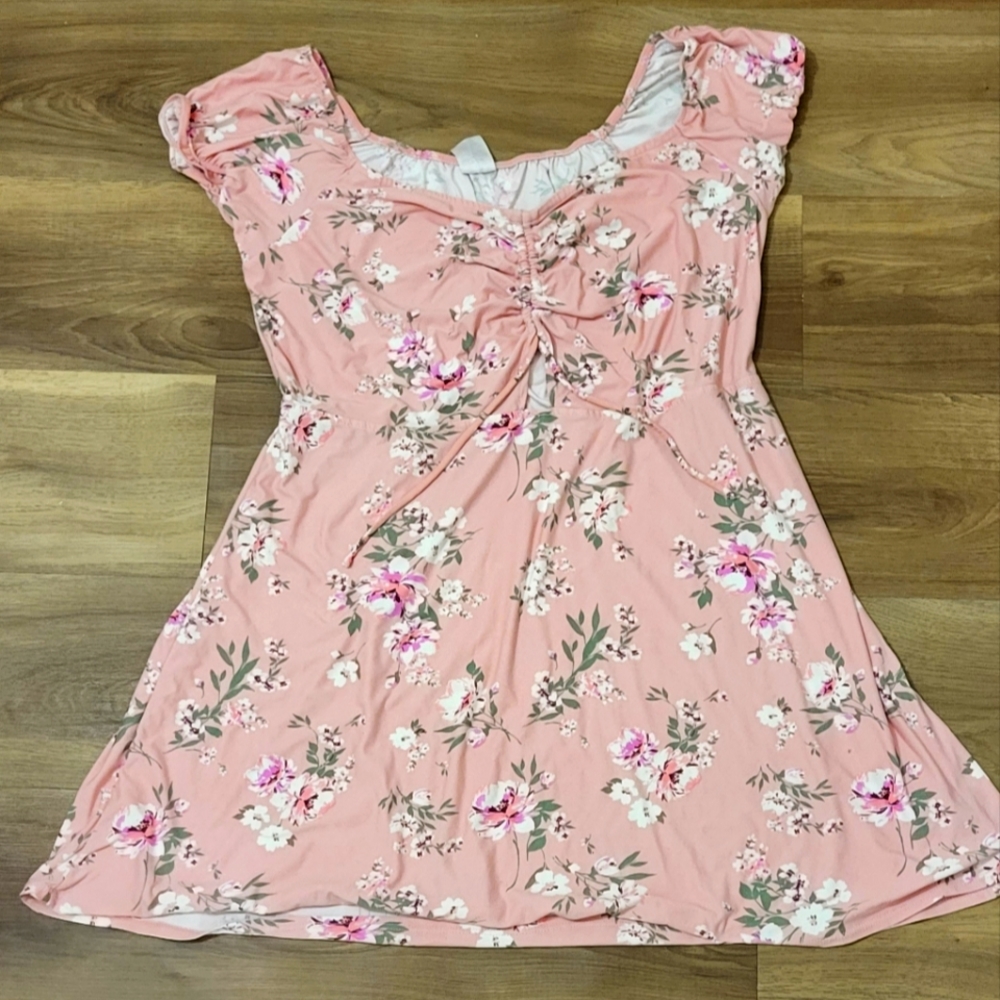 Pink Flower Dress 🌸